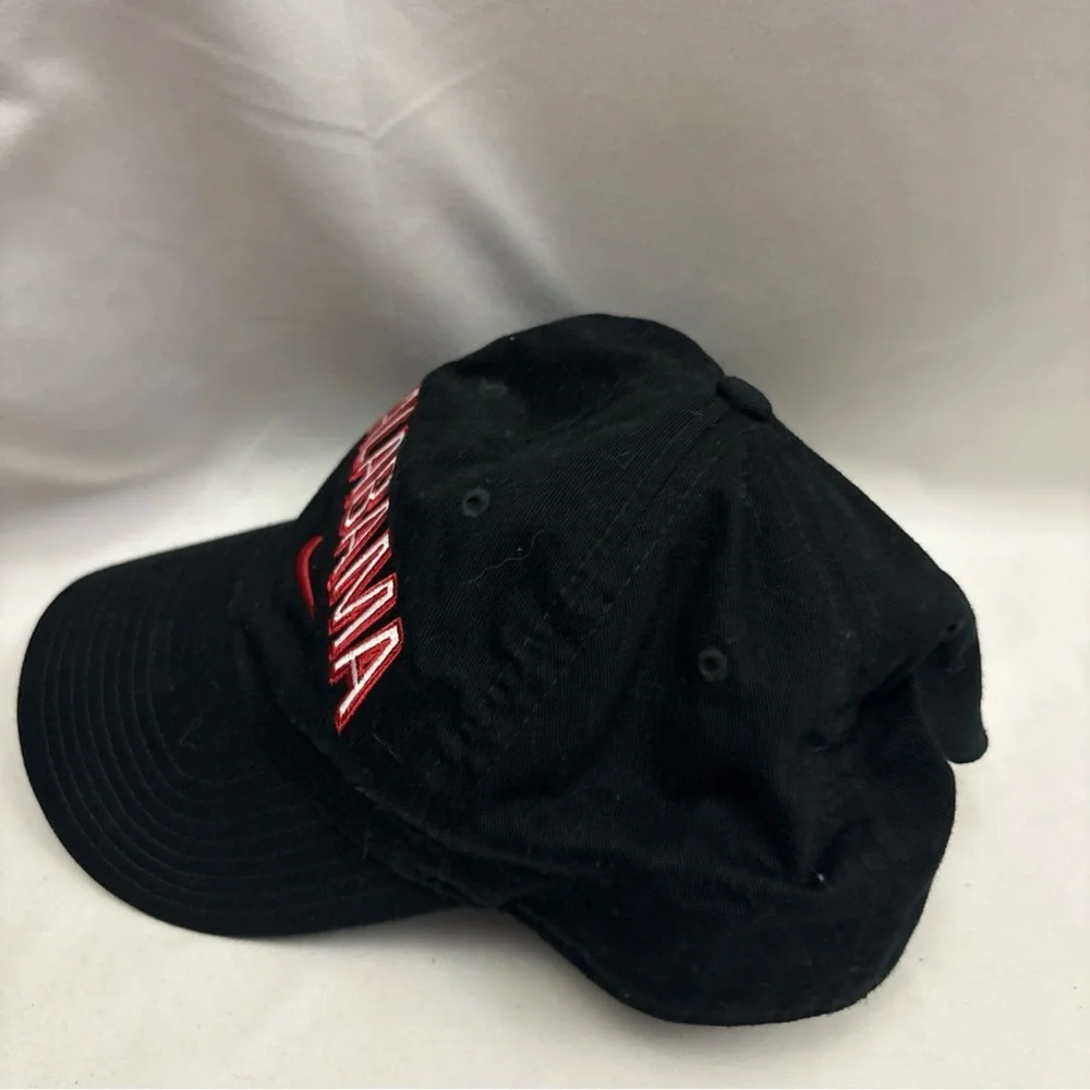 Nike Alabama Crimson Tide Heritage86 Black Adjustable Hat Cap SEC - Picture 4 of 10